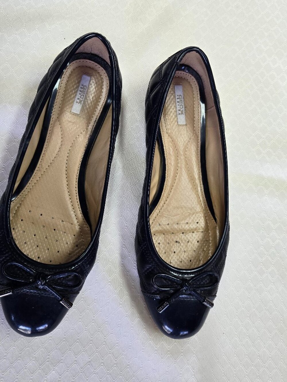 GEOX Annytah Ballerina Flats in Dark/Midnight Blue  Original Price $140.00